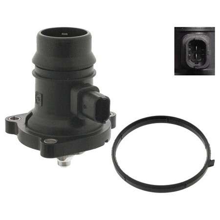 Opel thermostat with housing, 3 BOLT HOLES