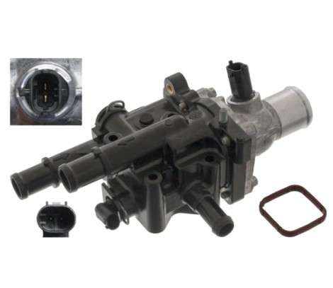 Opel thermostat with housing COMPLETE UNIT