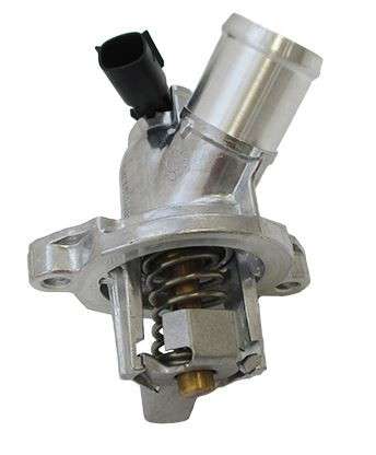 Opel thermostat with housing
