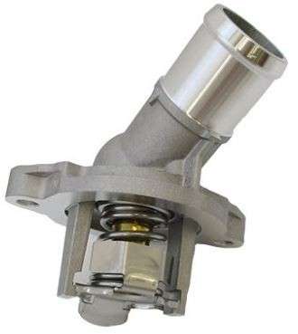 Opel thermostat with housing