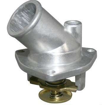 Opel thermostat with housing with sender unit hole