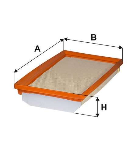 Fiat filter - air - panel - 246x174x50