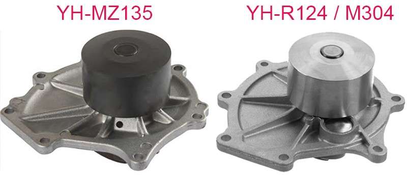 Land Rover water pump WITH WELSH PLUG
