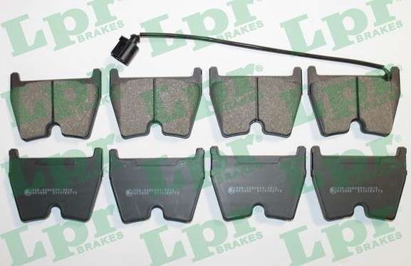 Audi brake pad set F - with sensor 95.4x73.9x16.5