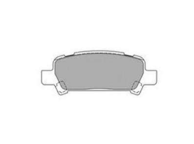Subaru brake pad set - rear 108.3x41.5x14.5