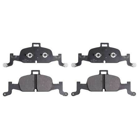 Audi brake pad set - front, 252x98.7