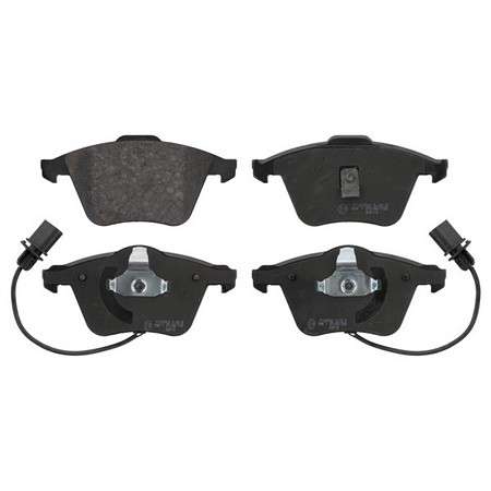 Audi brake pad set F - with sensor, 155x72.8x19, for 321mm disc