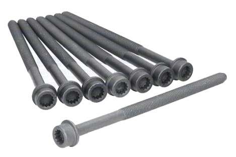 Audi cyl head stretch bolt set (8) 170mm M10 2 SETS PER ENG cgwa eng only
