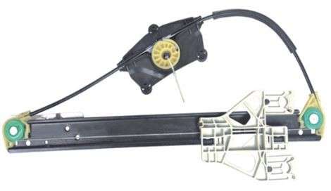 Audi window regulator-RR w/o motor