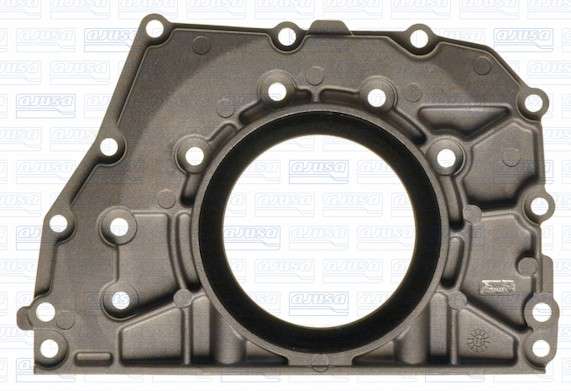 Audi oil seal+housing - rear crank