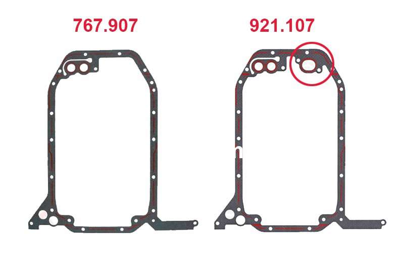 Audi sump gasket