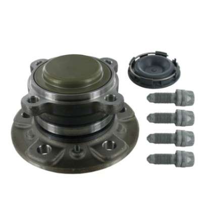 Mini wheel hub+bearing+ABS - rear, 143mm FLANGE
