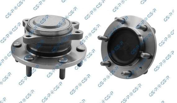 Mazda wheel hub+bearing+ABS - front 166mm FLANGE 4x2 only