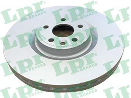 Jaguar brake disc front - vented 350x34.5/52.5
