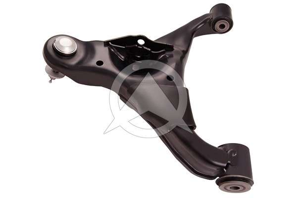 Mazda control arm-front-lower left COMPLETE std and raised suspension