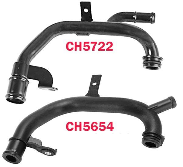 Audi coolant pipe, PLASTIC