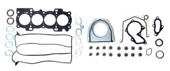 Volvo overhaul gasket set - MLS 2 SQUARE + 2 OVAL HOLES