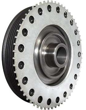 Jaguar crankshaft pulley-micro-V belt 153x26.4 6PK