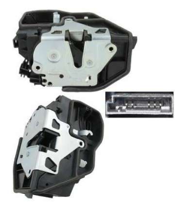 Mini door lock - rear right 5 PIN