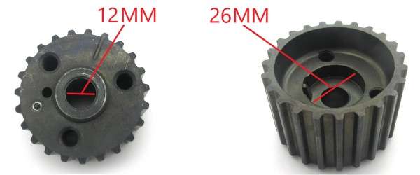 Tata sprocket-crankshaft 12x57x34 (23T)