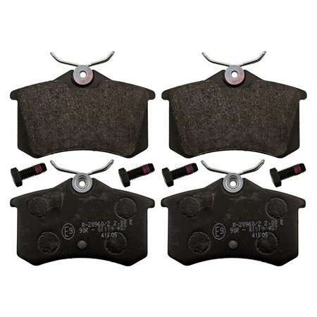 Audi brake pad set - rear, 87x53x15