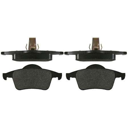 Volvo brake pad set - rear, 124x54x16 2000-