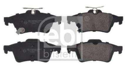Volvo brake pad set - rear 123x52x16.6