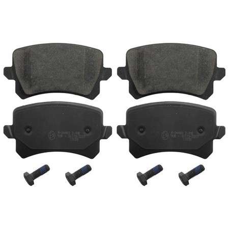 Audi brake pad set - rear, 105.5x56.4x17