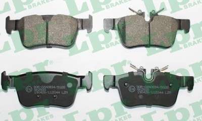 Volvo brake pad set - rear 122.5x51.6x16