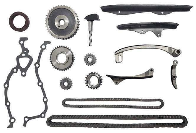 Mazda chain kit with sprockets - E + O/PUMP CHAIN+SPROCKETS