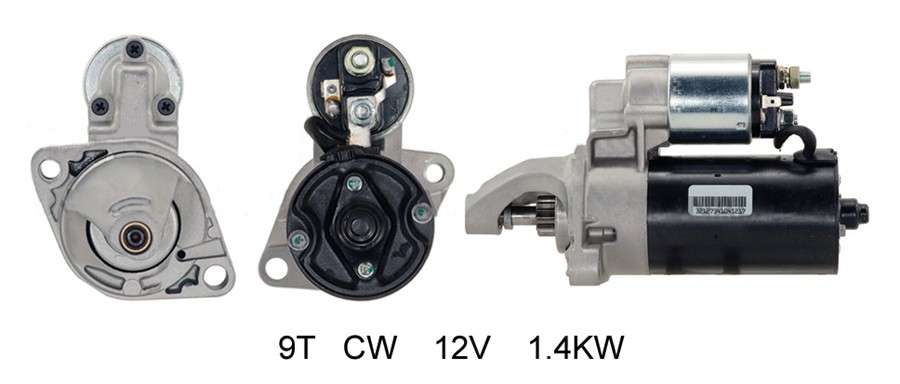 Audi starter motor - 12 volt