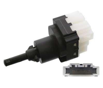 Audi brake light switch 4 PIN STRAIGHT BLACK
