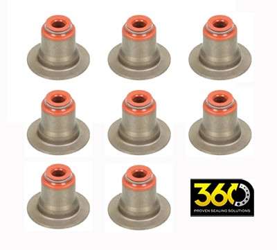Volvo valve stem seals-inl/exh 8pc