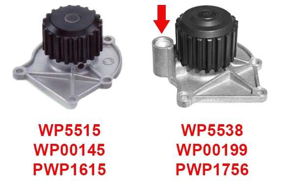 Tata water pump (WITHOUT EXTENSION)