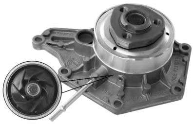 Audi water pump - switchable