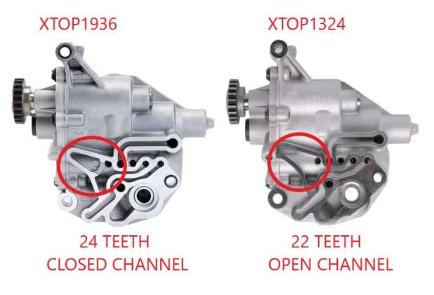Audi oil pump 42mm GEAR 22 TEETH ccza only