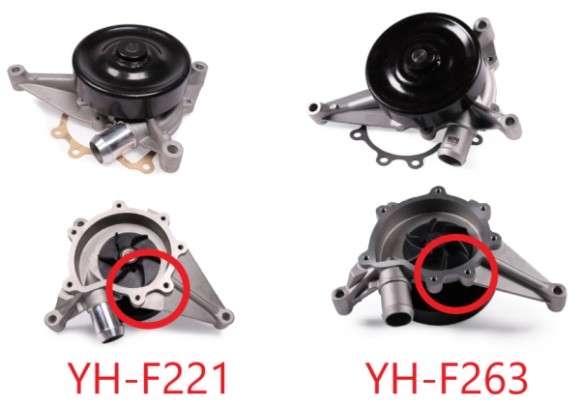 Jaguar water pump