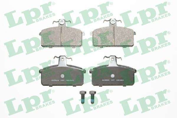 Suzuki brake pad set - front 99x61.7x16 girling brake system