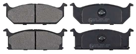 Suzuki brake pad set - front 123x41.4x15 akebona brake system