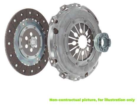 Kia clutch kit for DMF 3pc 235x22x20 2015-