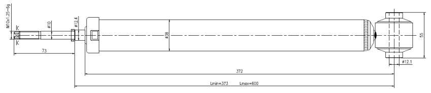 Kia Gold shock absorber-gas-rear L or R