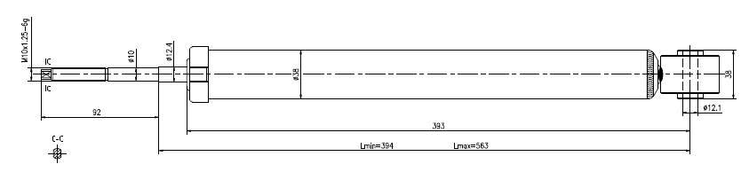 Suzuki Gold shock absorber-gas-rear L or R