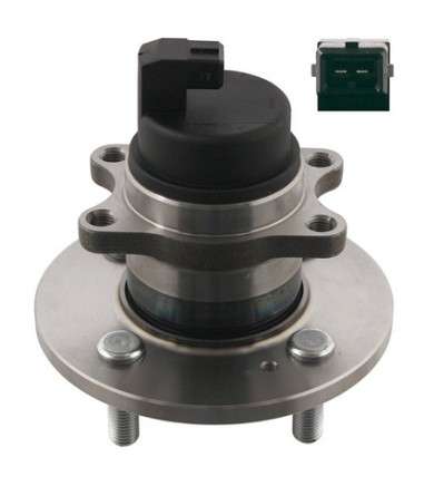 Kia wheel hub+bearing+ABS - rear 140mm FLANGE