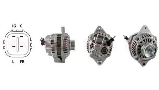 Suzuki alternator 80A 55mm 5PK
