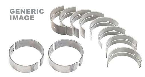 Chrysler con-rod bearing set 6 cyl WITH LUGS - Size: 000