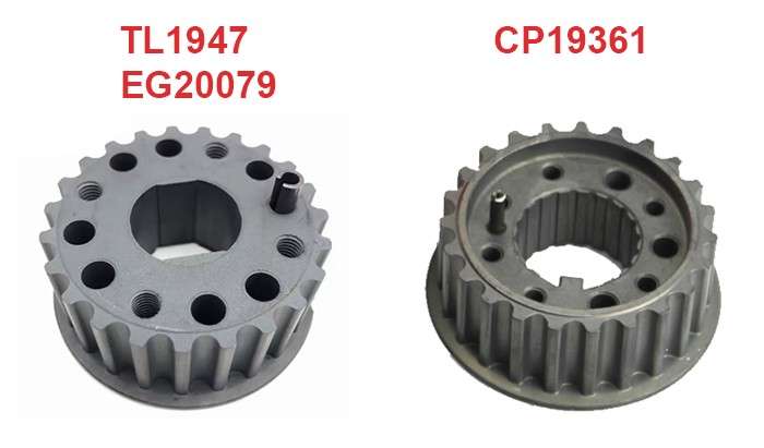Kia sprocket-crankshaft 18 INNER SPLINE + BLADE 10/2010-