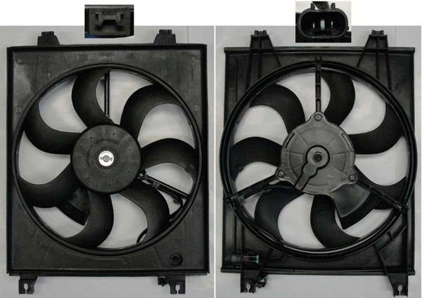 Kia radiator fan-electric air con fan