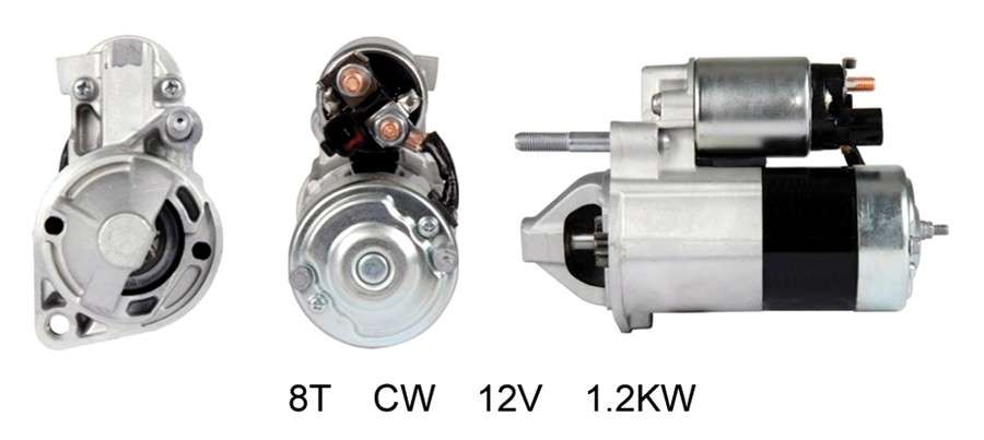 Kia starter motor - 12 volt
