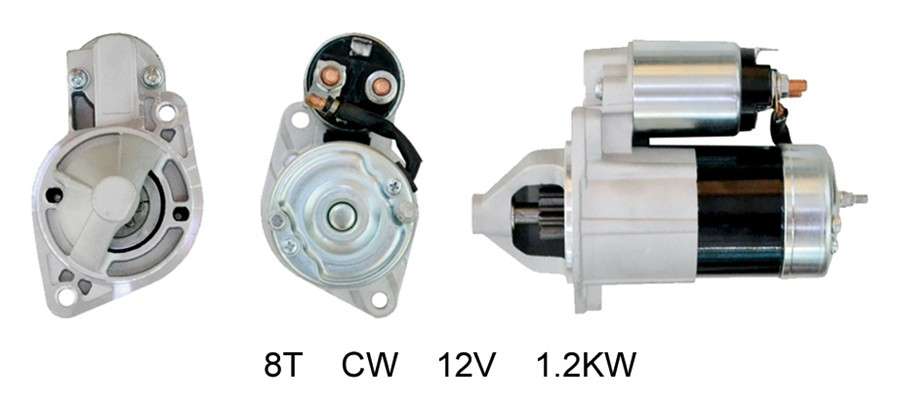 Kia starter motor - 12 volt