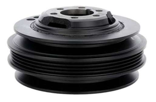 Kia crankshaft pulley-micro-V belt 4PK/2 GROOVE